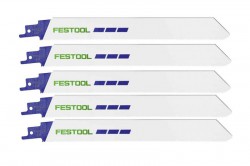 Festool 577490 Sabre Recip Saw Blade Metal/Stainless Steel 5 Pack HSR 230/1,6